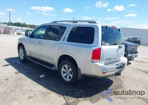 2011 Nissan Armada Sv из США, поврежденный, VIN 5N1AA0NC0BN608011